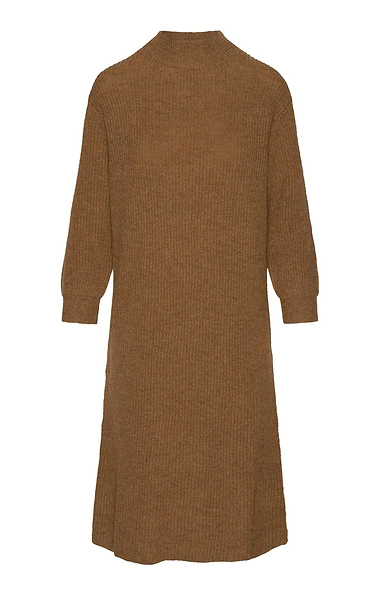 Ladies Lambswool Ribbed Dress