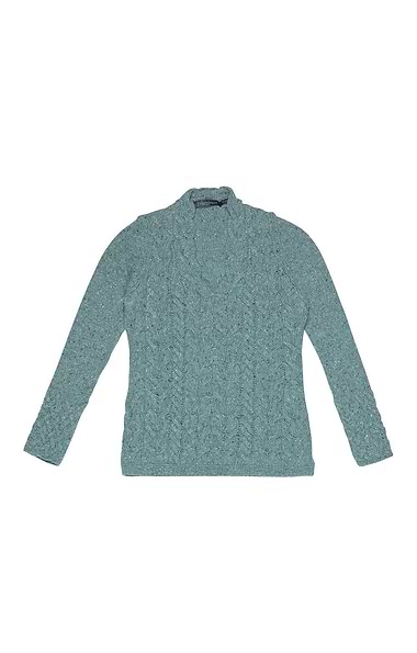 Ladies Wool & Cashmere Horseshoe V-Neck