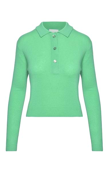 Ladies Cashmere Chiquita Polo Top