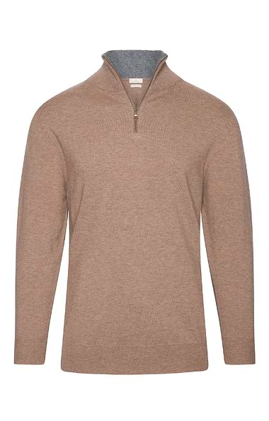 Men's Merino T-Zip Sweater