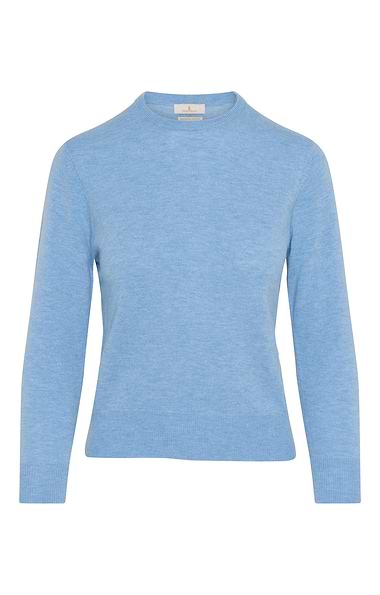 Ladies Merino Crew Neck Jumper