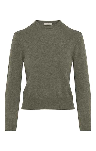 Ladies Merino Crew Neck Jumper