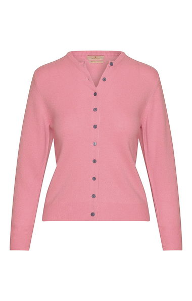 Ladies Merino Crew Cardigan