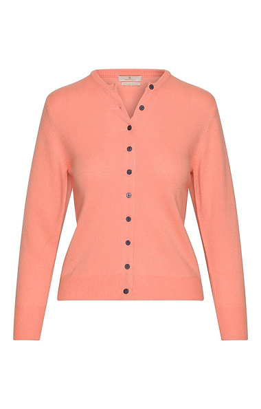 Ladies Merino Crew Cardigan