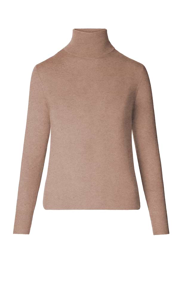 Ladies Merino Roll Neck