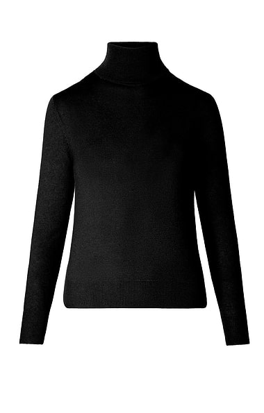 Ladies Merino Roll Neck