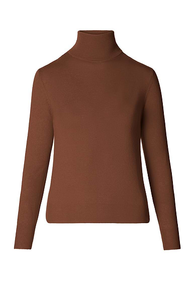 Ladies Merino Roll Neck