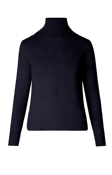 Ladies Merino Roll Neck