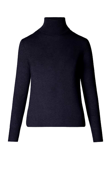 Ladies Merino Roll Neck