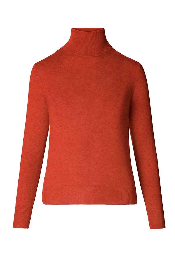Ladies Merino Roll Neck