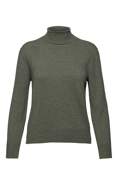 Ladies Merino Roll Neck