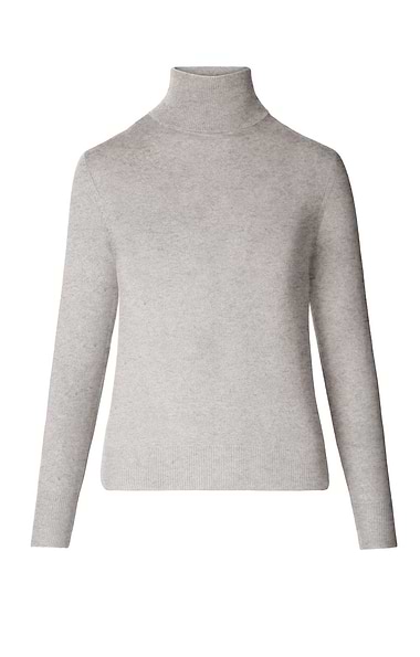 Ladies Merino Roll Neck