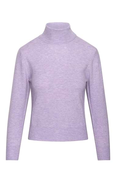 Ladies Merino Roll Neck