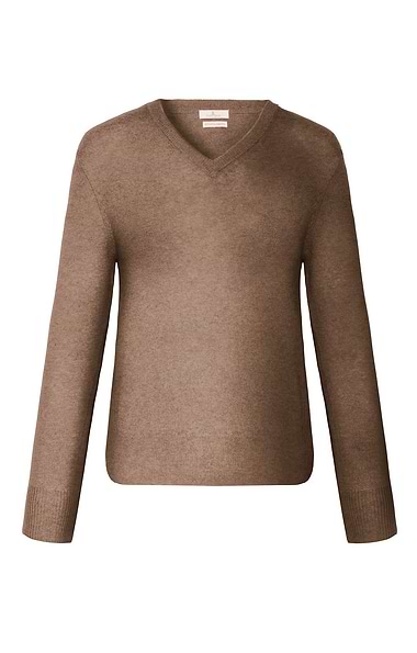 Ladies Merino V-Neck Jumper