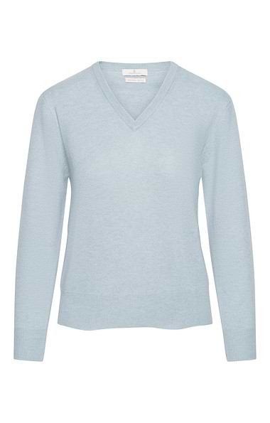 Ladies Merino V-Neck Jumper