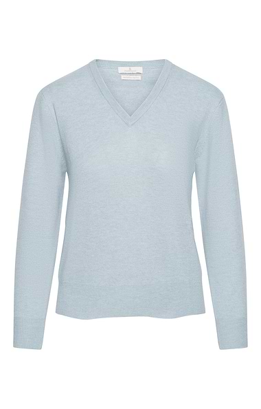 Ladies Merino V-Neck Jumper