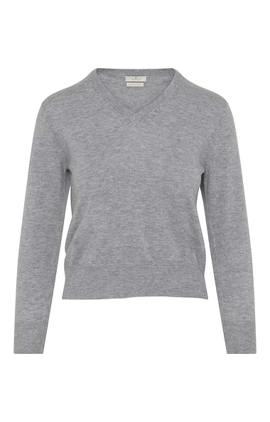 Ladies Merino V-Neck Jumper