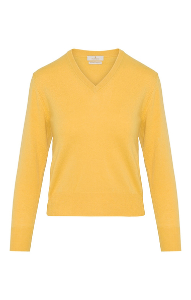 Ladies Merino V-Neck Jumper