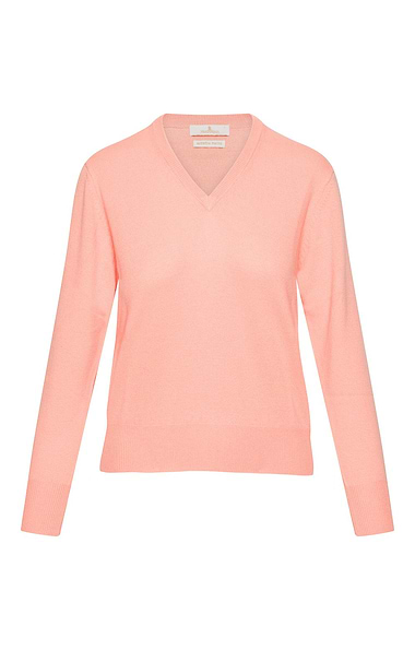 Ladies Merino V-Neck Jumper