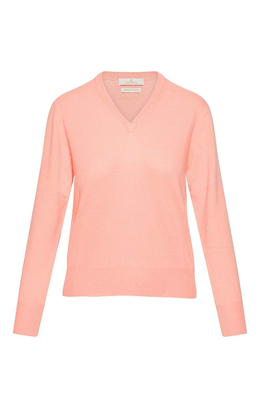 Ladies Merino V-Neck Jumper