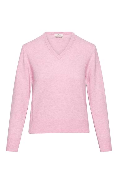 Ladies Merino V-Neck Jumper