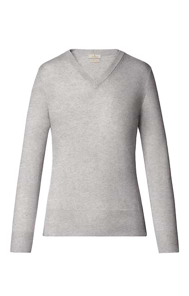 Ladies Merino V-Neck Jumper