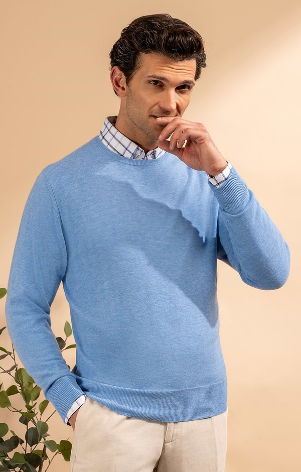 Men's Merino Crew Neck Sweater