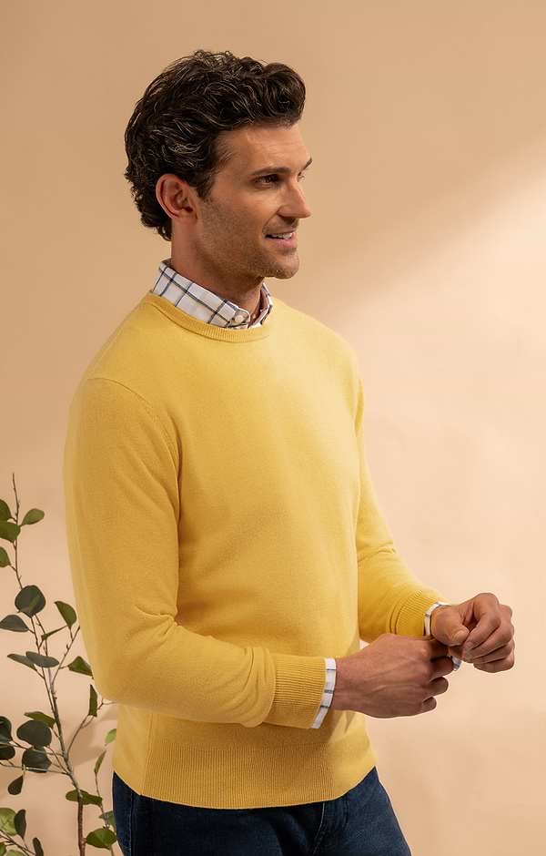 Men's Merino Crew Neck Sweater