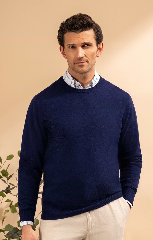 Men's Merino Crew Neck Sweater