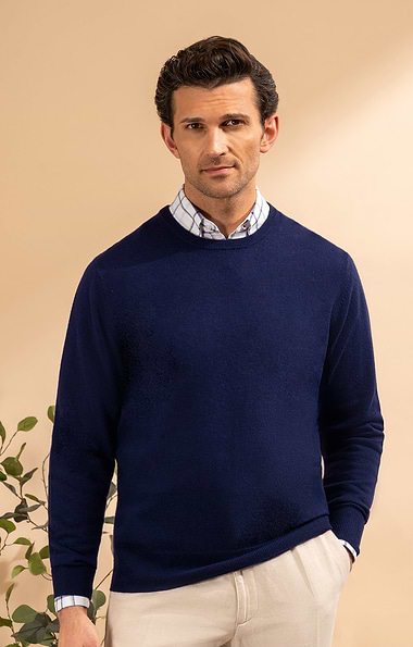 Men's Merino Crew Neck Sweater
