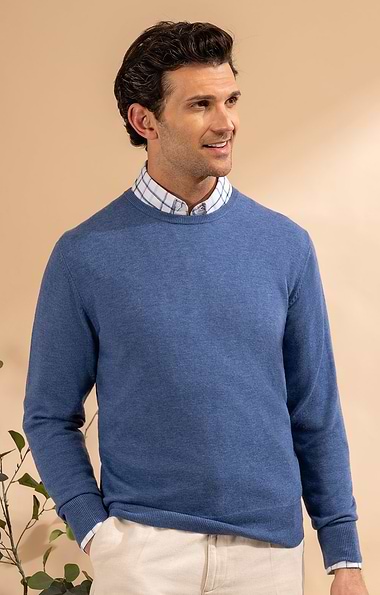 Men's Merino Crew Neck Sweater