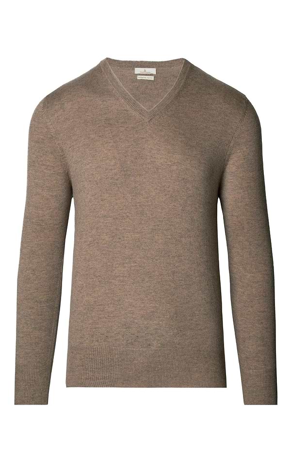 Men's Merino V-Neck Jumper