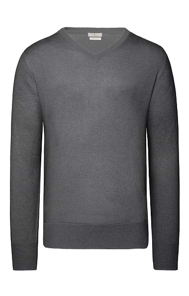 Men's Merino V-Neck Jumper