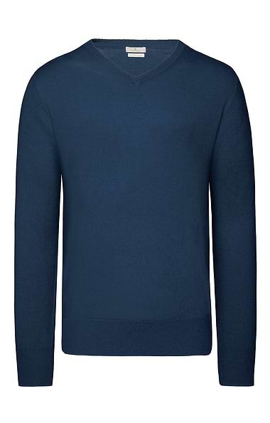 Men's Merino V-Neck Jumper
