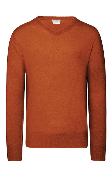 Men's Merino V-Neck Jumper