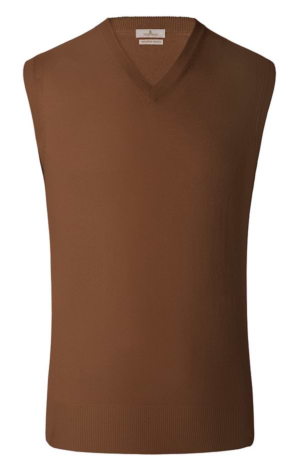 Men's Merino Wool V Neck Slipover