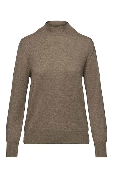 Ladies Merino Turtle Neck Jumper