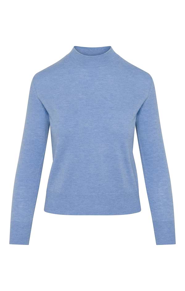 Ladies Merino Turtle Neck Jumper