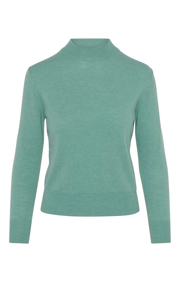 Ladies Merino Turtle Neck Jumper