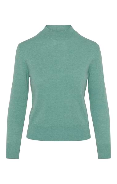 Ladies Merino Turtle Neck Jumper