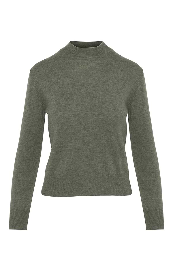 Ladies Merino Turtle Neck Jumper