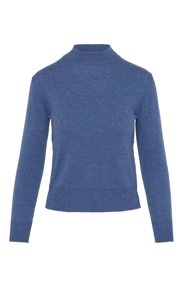 Ladies Merino Turtle Neck Jumper