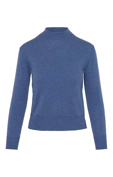Ladies Merino Turtle Neck Jumper