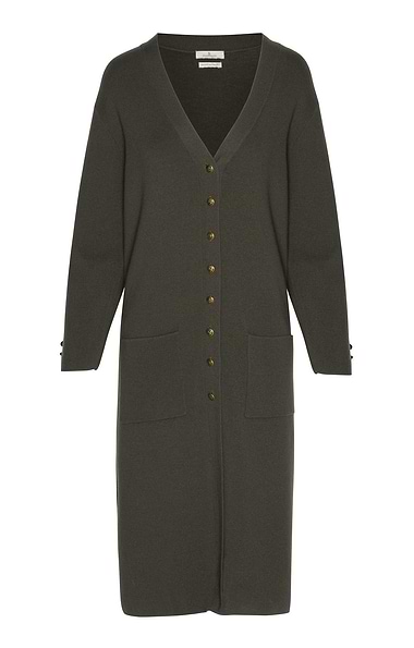 Ladies Merino Coatigan