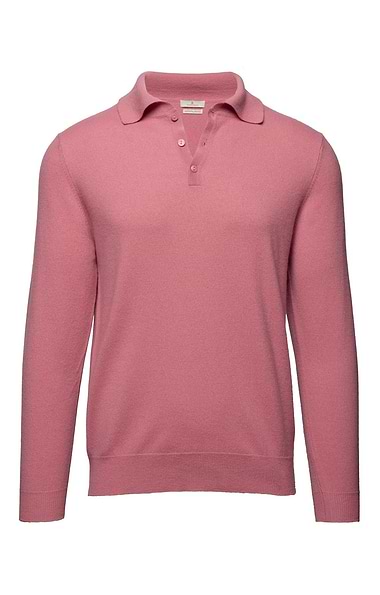Men's High-Weight Merino Shirt-Neck Jumper