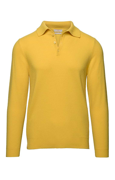 Men's High-Weight Merino Shirt-Neck Jumper