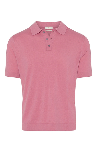 Men's House of Bruar Merino Short Sleeve Polo