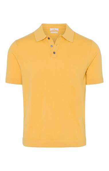 Men's House of Bruar Merino Short Sleeve Polo