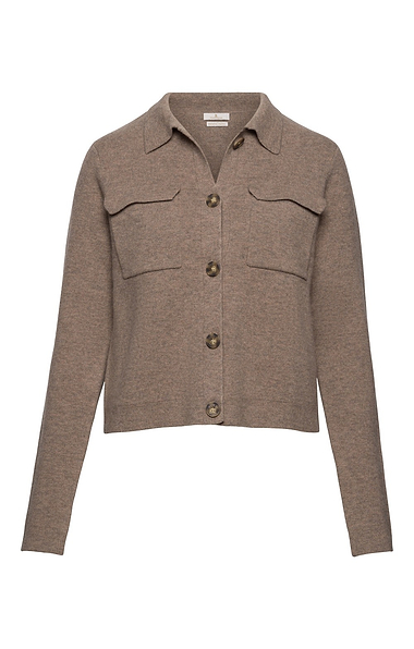 Ladies Heavy Merino Pocket Jacket