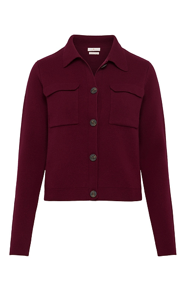 Ladies Heavy Merino Pocket Jacket